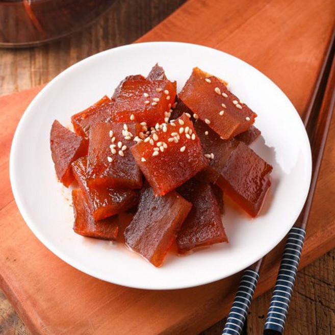 전라도 순창 고추장 양념 무 장아찌 전통식품 100% 우리농산물 무첨가, 1개, 500g