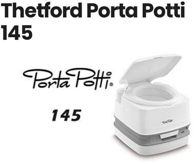 [데포드] 포타포티 145변기 THETFORD 이동식휴대용변기 간이화장실(높이33cm))