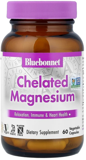 블루보넷뉴트리션 킬레이트화 마그네슘 베지 캡슐 60정, 1개 - 쿠팡