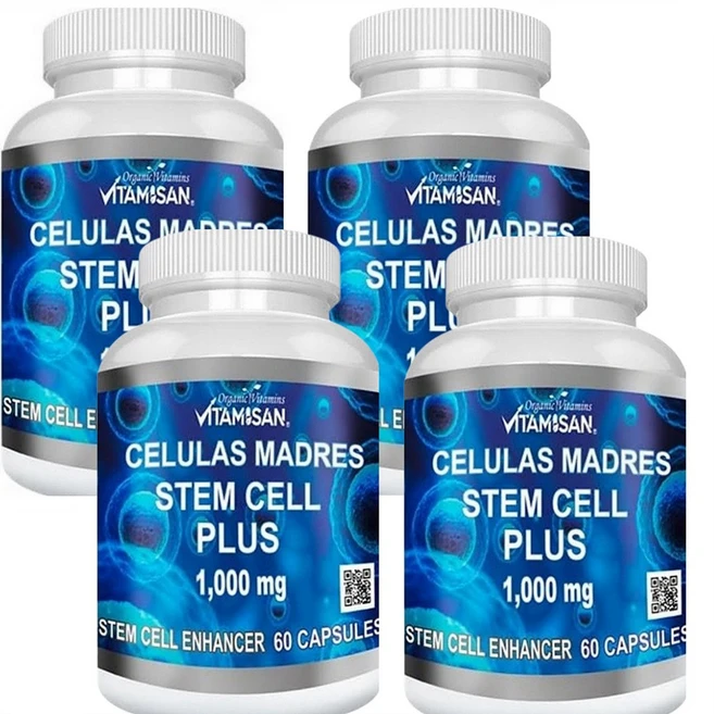 스템셀 줄기세포 stem cell 1통60정 4세트 미국내수용, 4개, 60정 - 쿠팡