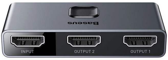 Baseus 倍思 HDMI 雙向切換器 4K@60Hz 高清影像 2進1出 1進2出, 1個, 倍思 4K@30Hz, 倍思 4K@30Hz