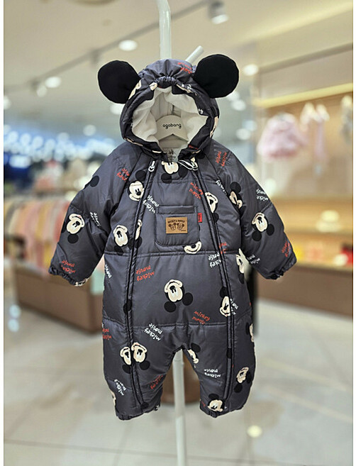 아가방갤러리 아가방 미키와글와글패턴 다운 우주복 79S727505 504187