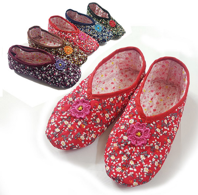 누비덧신 2켤레 #꽃양말 홈덧신