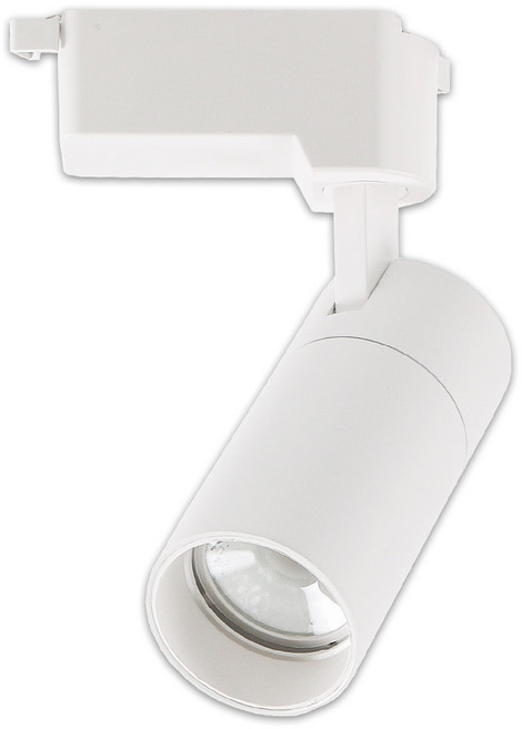 LED 원통 일체형 레일조명 10W, 20개, 화이트+주백색