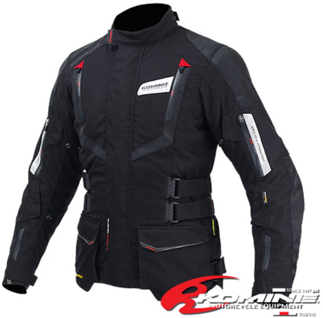 JK-572 Full Year JKT-GALLIA 3Layers 4계절용 자켓, BLACK RED