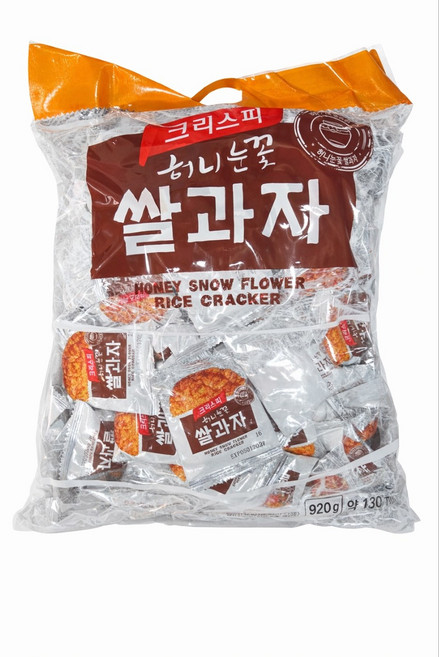 크리스피 허니 눈꽃 쌀과자, 920g, 3개
