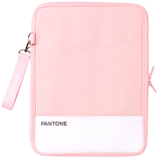 팬톤 패브릭 태블릿 노트북 맥북 가방 파우치 케이스, 팬톤핑크, 1개