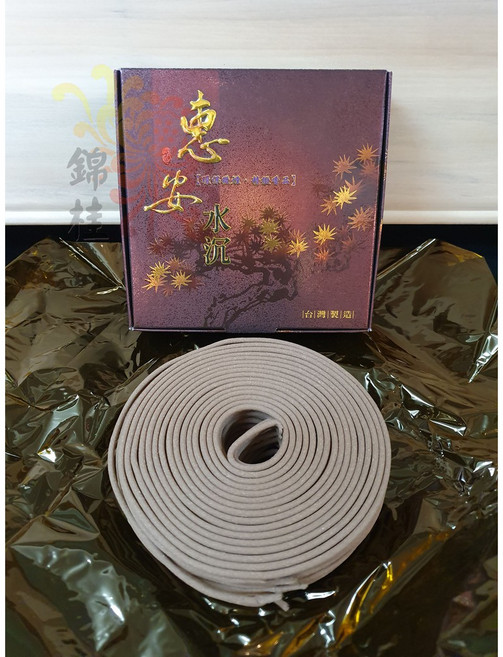 錦桂 惠安沉香環 24小時 標準香環, 微煙環保款, 惠安沉香, 微煙環保款