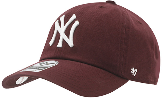 47브랜드 47 Brand New York yankees cleanup CAP 볼캡 야구모자 스포츠 아이템 마룬, 상세설명참조, OSFM
