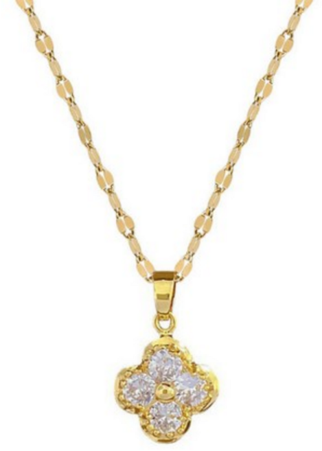 화려한 꽃 모티브 데일리 액세서리 파티용 목걸이