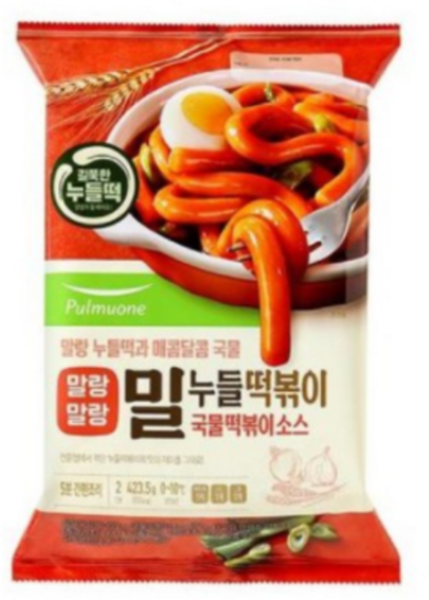 [풀무원] 밀누들 국물떡볶이(2인분), 2개, 423.5g