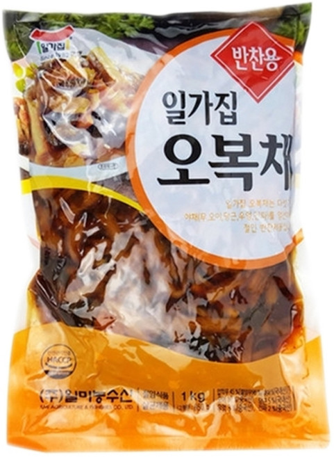 일가집 오복채, 1kg, 2개