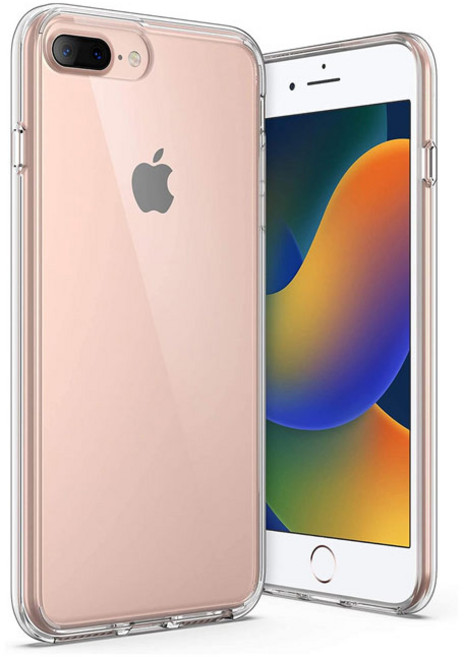 씨앤지몰 아이폰 7플러스 / 8플러스 투명 젤리 생폰 느낌 방탄 케이스