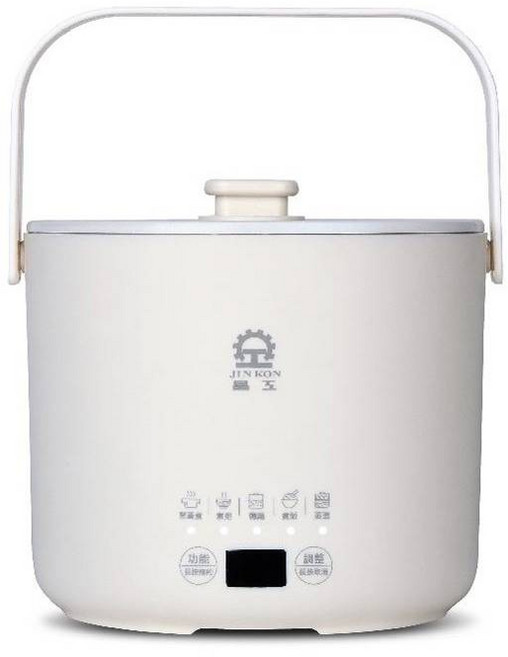 【晶工 Jinkon】1.3L多功能料理電碗(白色) JK-618