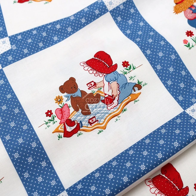 코지퀼트 미국 V.I.P 패브릭 원단 선보넷 퀼트천, 1개 - 쿠팡