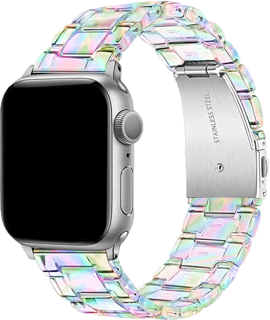 모할랩 애플워치 호환 아크릴 스트랩, 02 오로라