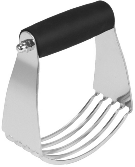 케이크용 미끄럼 방지 그립 손잡이가 있는 다용도 패스트리 블렌더 반죽 커터 스테인레스 스틸 블레이드 밀가루 믹서