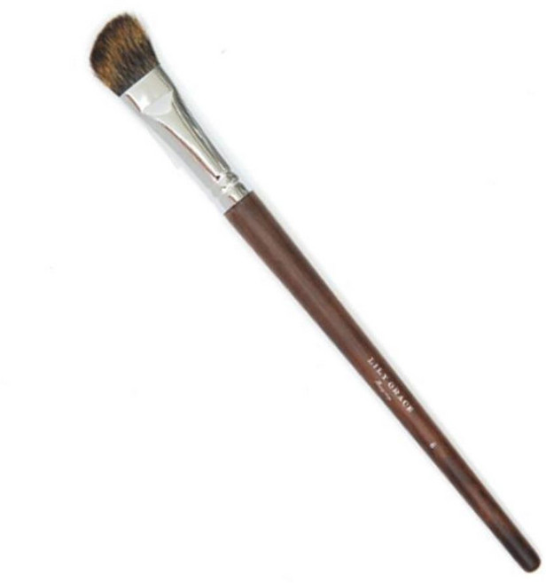 06 사선 브러쉬(노즈), 브라운, 100, 1개