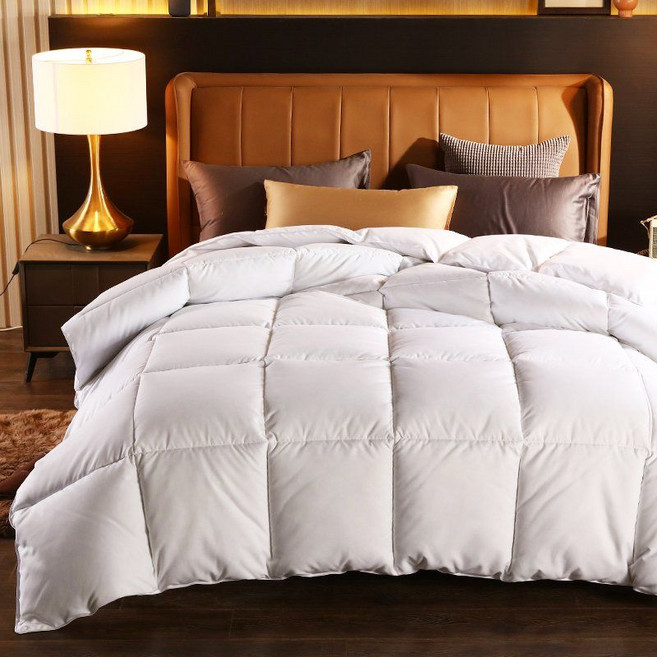 오리털 거위털이불 겨울용 고급 구스다운이불 호텔 사계절 호텔이불, 글레이셔화이트 항균 수면제