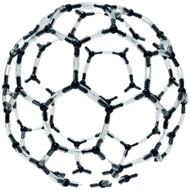 원소분자 축구공모양 플러렌 A형 과학교구 과학diy 고등교육 작은입자, 1세트
