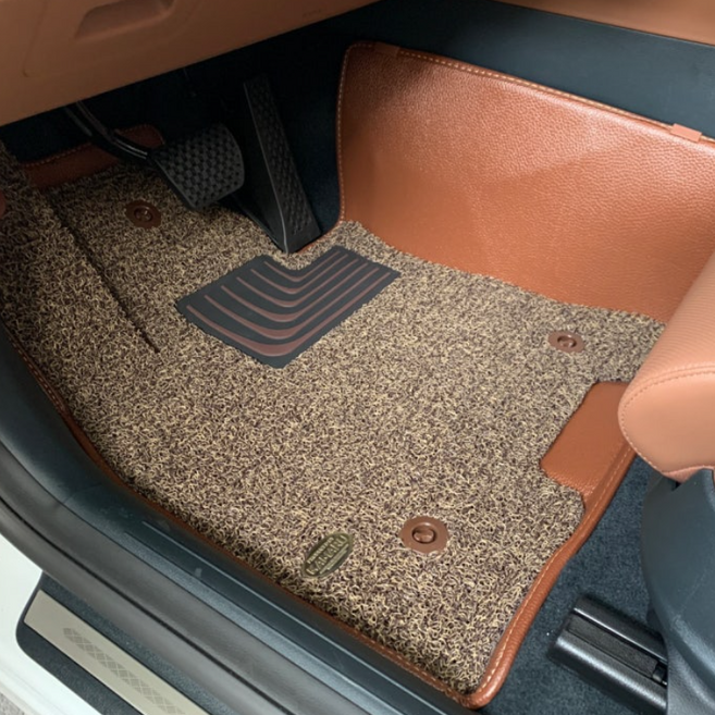 카마루 6D매트 입체매트+코일매트, 카마루6D매트 브라운