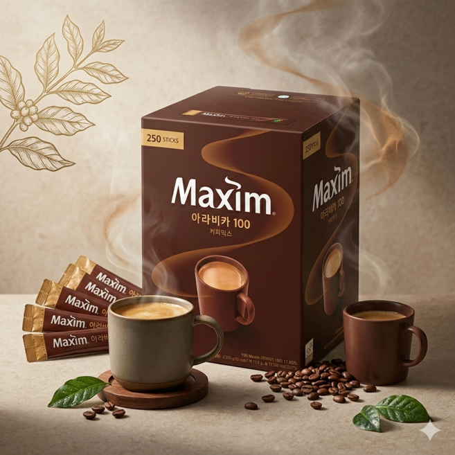 맥심 아라비카 100 커피믹스 250입, 11.8g, 250개입, 1개