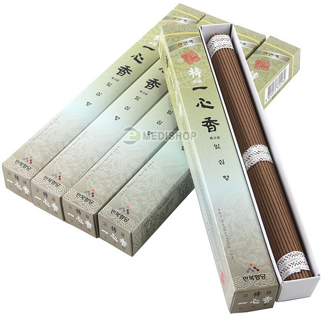 고급 일심향 23.8cm(45g) 1상자 향 제수용 제수용향 제사용품 제수용품, 1개