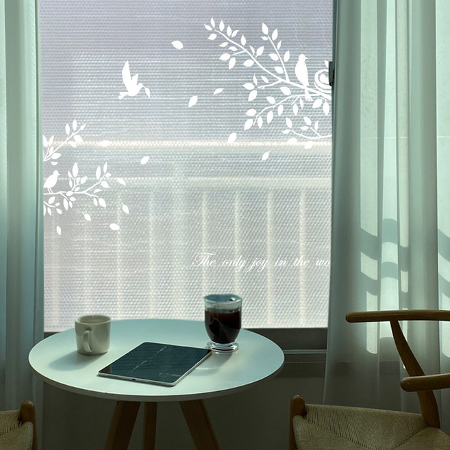 [딱포미] 물없이 붙이는 뽁뽁이 -더블- 해피트리 1m x 5m 겨울 단열뽁뽁이 단열창문뽁뽁이 결로방지 난방비절감 필수템, 1개