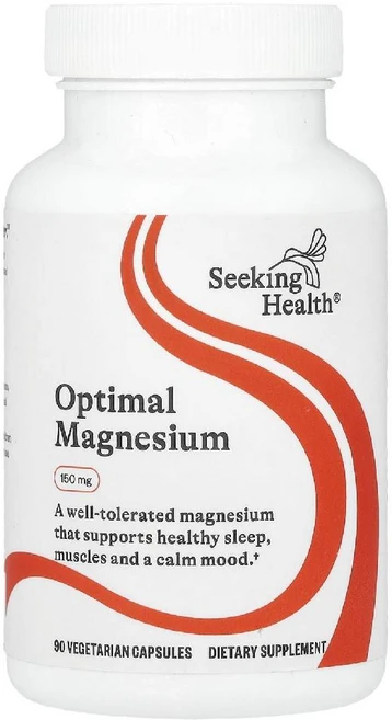 시킹 헬스 옵티멀 마그네슘 150mg 베지 캡슐 90정, 1개 - 쿠팡