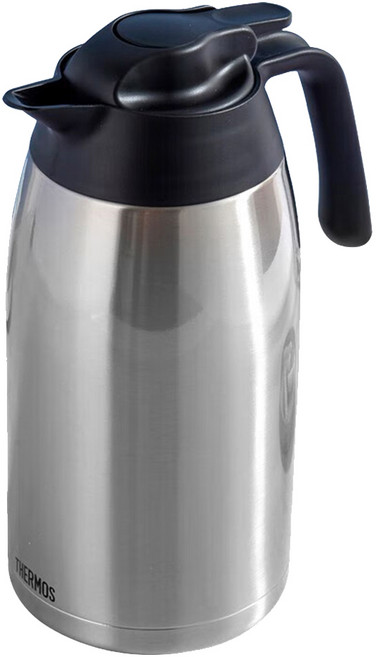 써모스 진공 보온 주전자 THV-2001, 1개, 스테인리스 스틸, 2000ml