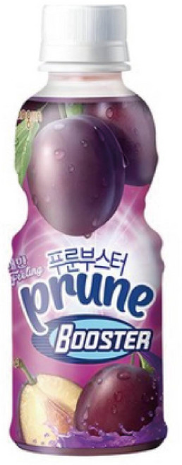 웅진 푸룬부스터 주스, 200ml, 48개