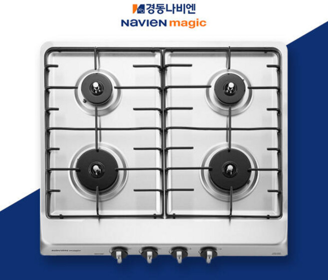 경동나비엔 도시가스 LNG 4구가스레인지 쿡탑 GRB-9004, GRB-9004 LNG, 설치요청(설치비 현장결제)