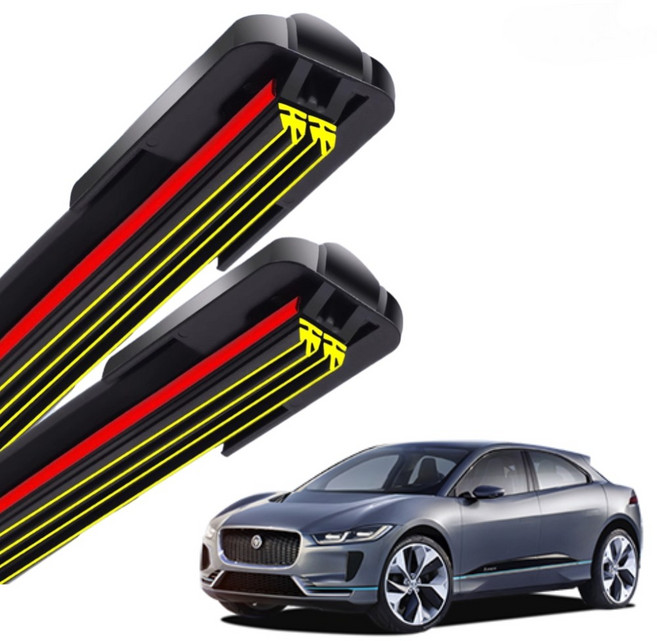 1+1 재규어 i페이스 전차종 순정 호환형 초밀착 와이퍼 윈도우 브러쉬 와이퍼블레이드, T2-I-pace(18-현재)-650+500/B2