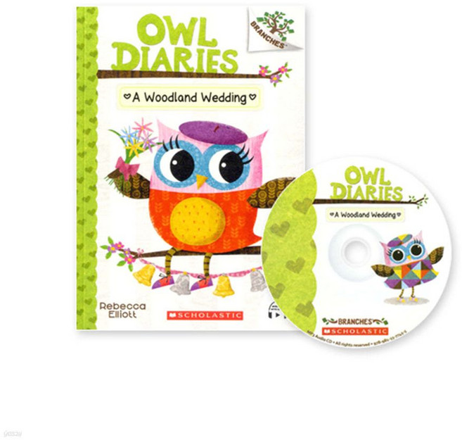 Owl Diaries 3: A Woodland Wedding (with CD & Storyplus QR)