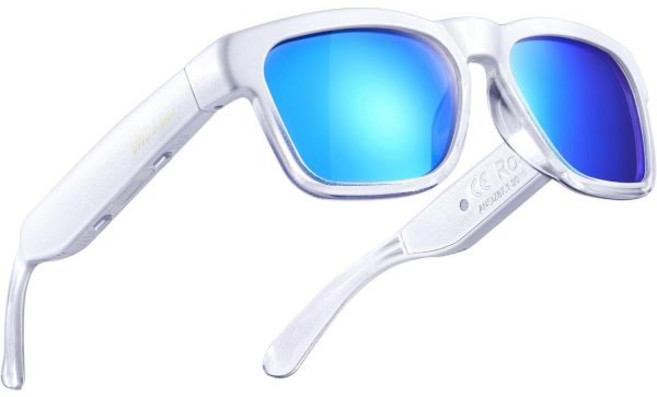 OhO 스마트 안경 블루투스 스피커가 있는 오디오 선글라스 음성 제어 및 열린 귀로 독서 남여