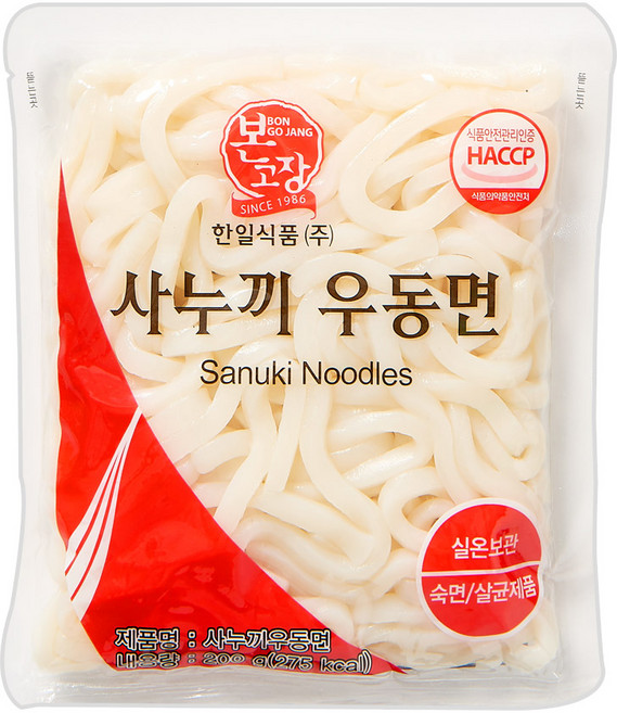 한일식품 본고장 사누끼 우동면 200g, 1개