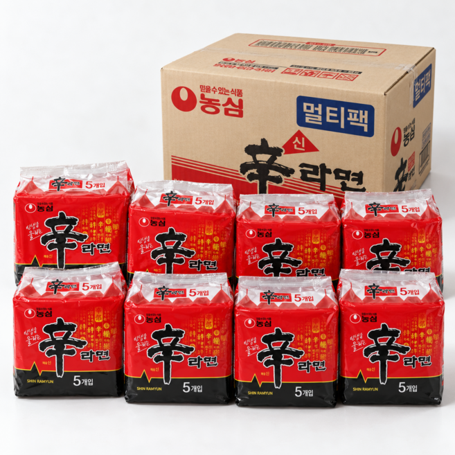 농심 신라면 ( ), 8개