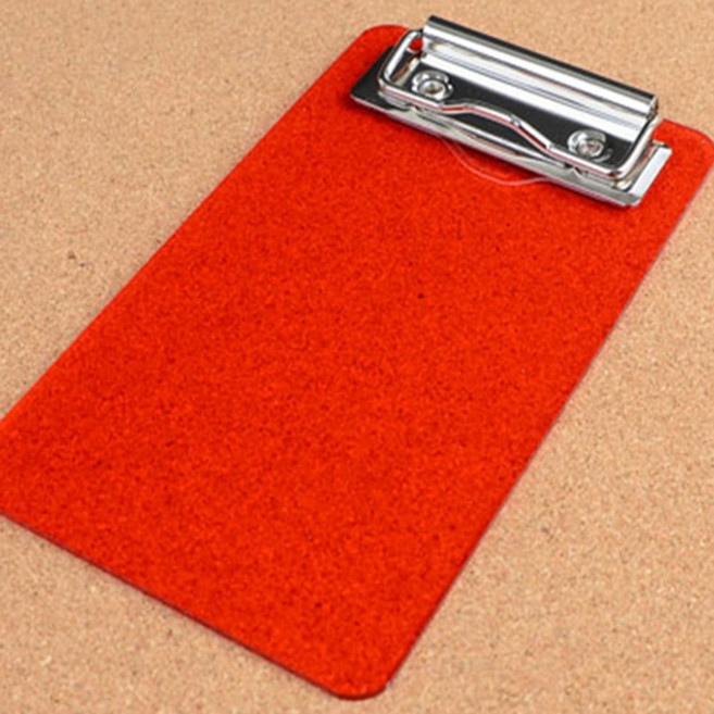 어반54 영수증 메뉴 아크릴 보드판 클립보드A5, 레드(소)