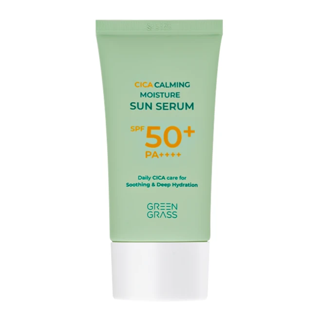 그린그라스 시카 카밍 모이스처 선 세럼 SPF50+ PA++++, 1개, 50g - 쿠팡