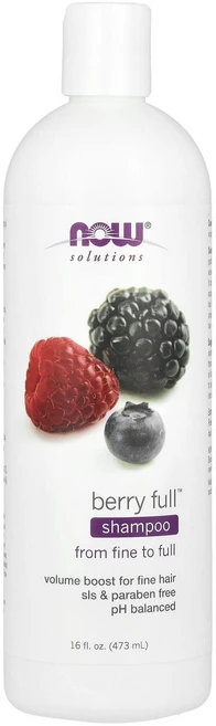 NOW Foods Solutions Berry Full 샴푸 473ml(16fl oz), NOWFoodsSolutionsBerryFull샴푸47, 1개, 473ml - 쿠팡