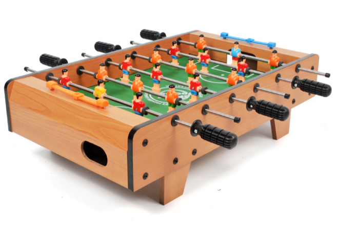 특대형 테이블 축구 게임 세트 사커 스포츠 미니 보드게임, 혼합색상, 1개