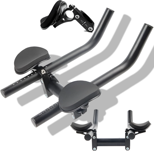 글로리존 자전거 TT바 고급 저각 고각 핸들바 좌우, 1세트, BK02고각