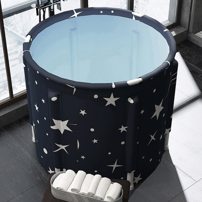 아늑한 1인 반신욕 욕조, 접이식1인욕조 고래(덮개형), 1개