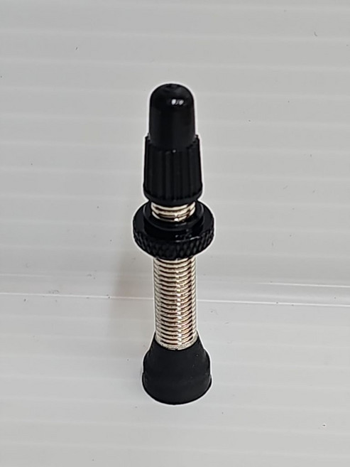 SALLOY Tubeless Valve 35mm 無內胎專用氣嘴 鋁合金製無內胎氣嘴 35mm 可拆式氣嘴蕊氣嘴, 1個