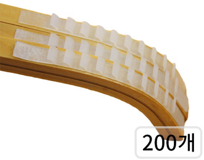 YGG 옷걸이 논슬립 테이프 패드, 200개