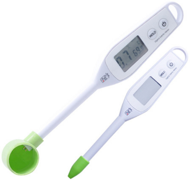 디지털 염도측정기 수푼형 염도계 LCD 화면, 1개