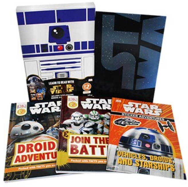 DK Learn to Read with Star Wars 3 Books R2-D2 (Level 2), DK Publishing