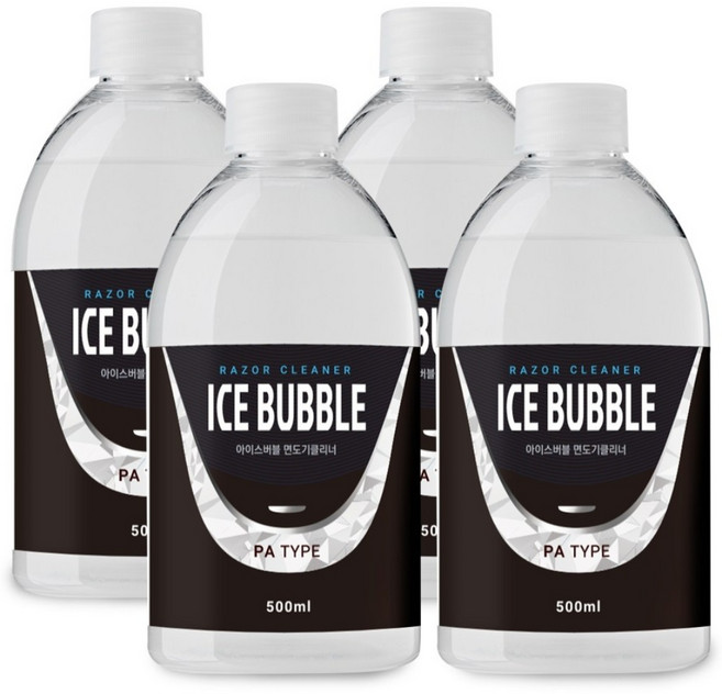 아이스버블 브라운 면도기세정액 리필 파나소닉 필립스 호환, 파나소닉 호환(PA타입), 4개