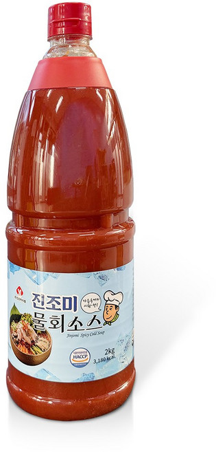 진조미 물회소스 2kg / 물회양념 물회육수 물회 다대기, 1개