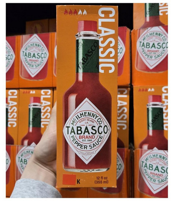 Tabasco 타바스코 레드페퍼 핫소스, 1개, 355ml